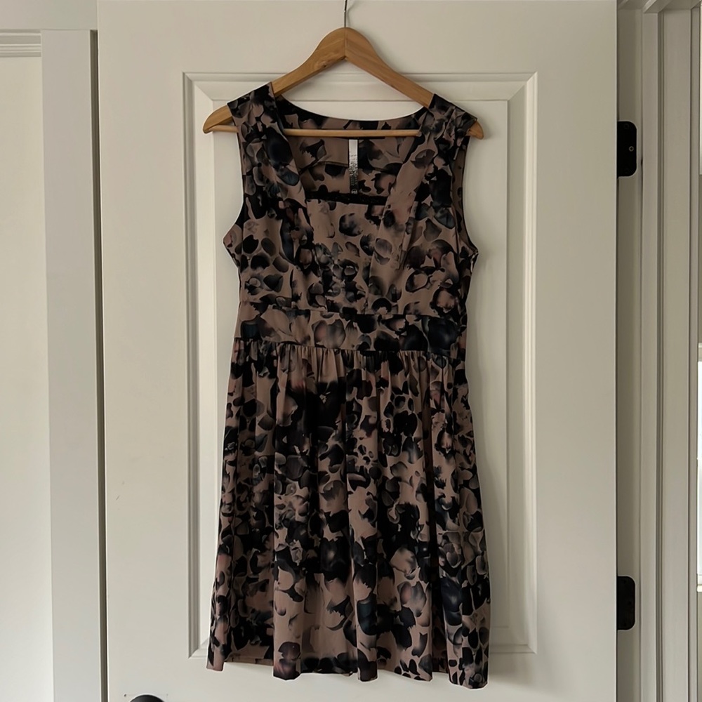 kensie patterned tank dress